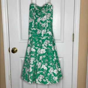 B Darlin strapless dress